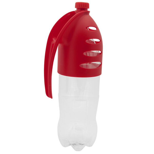 Hållare för PET-flaskor, Röd