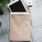 Signalblockerande iPadväska med lås, Rosa